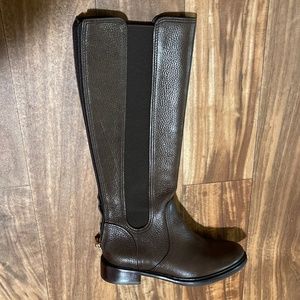 Tory Burch Christy Women Brown Knee High Boot